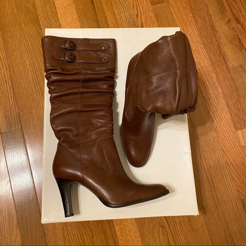 Made in Brazil Leather Heel boots